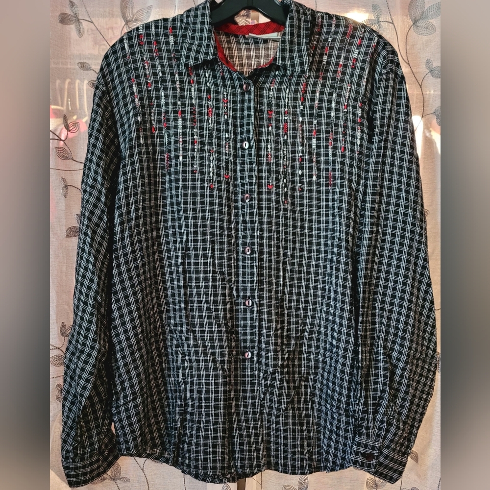 Monterey by Koret Long Sleeve Button Down Shirt